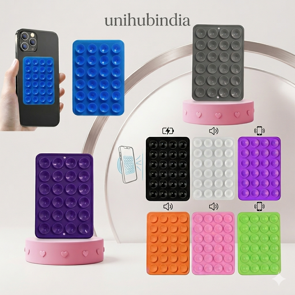 6 in 1 combo - UNI PODS PRO 2 FREE MAGSAFE POWERPACK 10000 MAH FREE 4 IN 1 MULTI CHARGING CABLE with silicon cover with sticky pods with cable protector