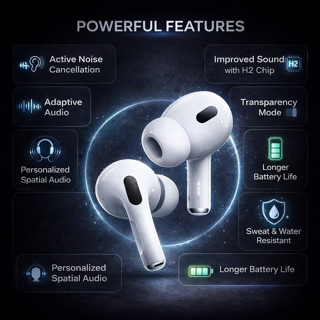 UNI PODS 4 PREMIUM WIRELESS EARBUDS